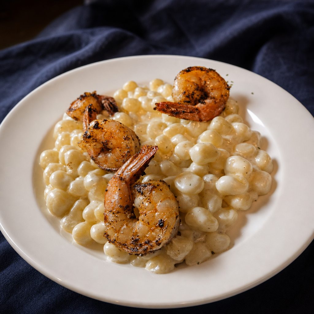 Gnocchi Con Gorgonzola.