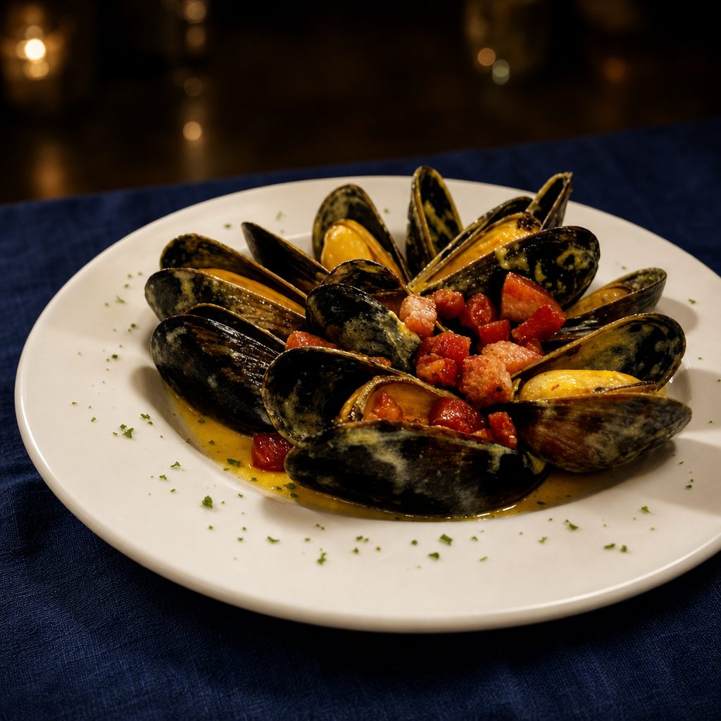 Mussels Saffron.