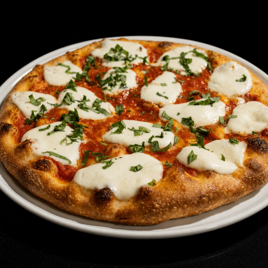 12" GF Crust Margherita Pizza.