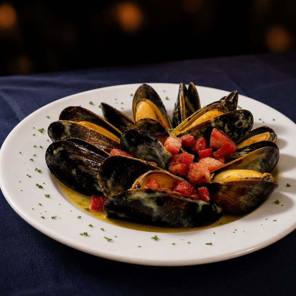 Mussels Saffron.